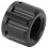 Tuerca MTB plateada M12x1.5, interior de 12 mm, 18.8x14 mm 12