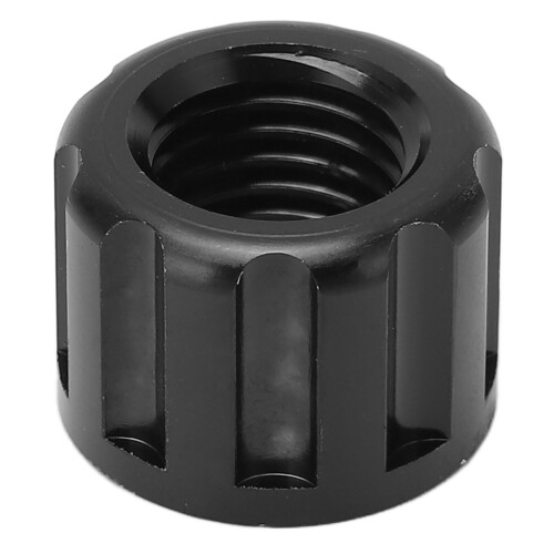 Tuerca MTB plateada M12x1.5, interior de 12 mm, 18.8x14 mm 1