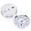 Mini Indoor Thermometer Hygrometer 2-in-1, Silver, No Battery Needed 15