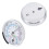 Mini Indoor Thermometer Hygrometer 2-in-1, Silver, No Battery Needed 5
