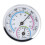 Mini Indoor Thermometer Hygrometer 2-in-1, Silver, No Battery Needed 2