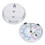 Mini Indoor Thermometer Hygrometer 2-in-1, Silver, No Battery Needed 10