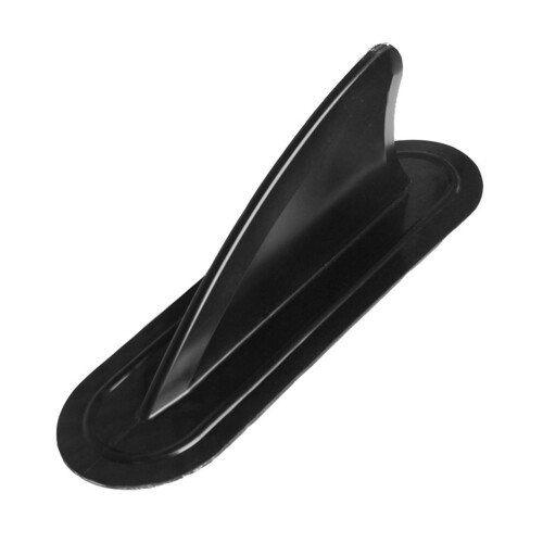 Pinna da surf in PVC 21x6,5x6 cm Nera 70 g Durevole 2