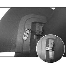 9-Zoll-Kajak-Verfolgungsfinne Abnehmbare Gleitende Mittelgelenk Finne für Kajak, Kanu, Boot, Dinghy und Longboard-Surfbrett Paddel