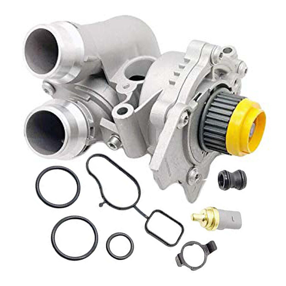 Aluminum Water Pump Assembly For Audi A3 A4 Tt Vw Tiguan Jetta Gti Eos Beetle Cc 2.0L Tsi Engine Replacement 6493810700460