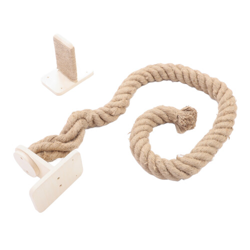 Wall Mounted Rope Cat Climber Stable Structure 2