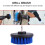 Tile Grout Cleaner Bathtub Toilet Drill Brush 4