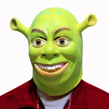 Masque Shrek Masque Déguisement Cosplay Costume Accessoires Halloween Nécessités Quotidiennes
