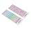 2pcs Keyboard Stickers Colorful English Language 5