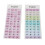 2pcs Keyboard Stickers Colorful English Language 6