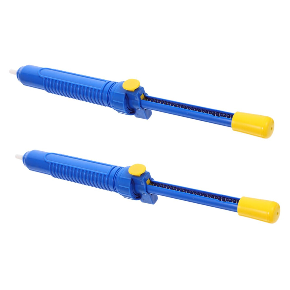 Electric Soldering Sucker Removal Tool 2Pcs Manual Desoldering Pump For Solder Extraction And Repair Projects 6493810700590