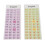 2pcs Keyboard Stickers Colorful English Language 7