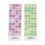 2pcs Keyboard Stickers Colorful English Language 10
