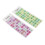 2pcs Keyboard Stickers Colorful English Language 8