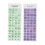 2pcs Keyboard Stickers Colorful English Language 10