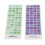 2pcs Keyboard Stickers Colorful English Language 6