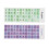 2pcs Keyboard Stickers Colorful English Language 1