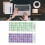 2pcs Keyboard Stickers Colorful English Language 11