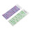 2pcs Keyboard Stickers Colorful English Language 3