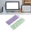 2pcs Keyboard Stickers Colorful English Language 12