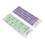 2pcs Keyboard Stickers Colorful English Language 9