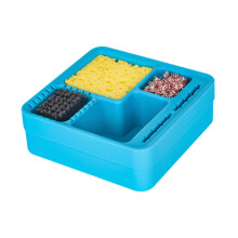 Slag Collection Box for Soldering Tip Cleaner, Blue Slag Case for Soldering Iron Maintenance, Durable Cleaning Tool