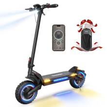 Sähköpotkulauta ISCOOTER iX7pro 1000W*2 48V17.5Ah Toimintasäde 80km Renkaat 10 Tuumaa 150 kg LCD-näytöllä