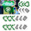 18Pcs Recyclable Environmental Label Trash Recycle 10