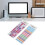 2pcs Keyboard Stickers Colorful English Language 12