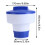 Blue and White Swimming Pool Spa Floating Chlorine 3