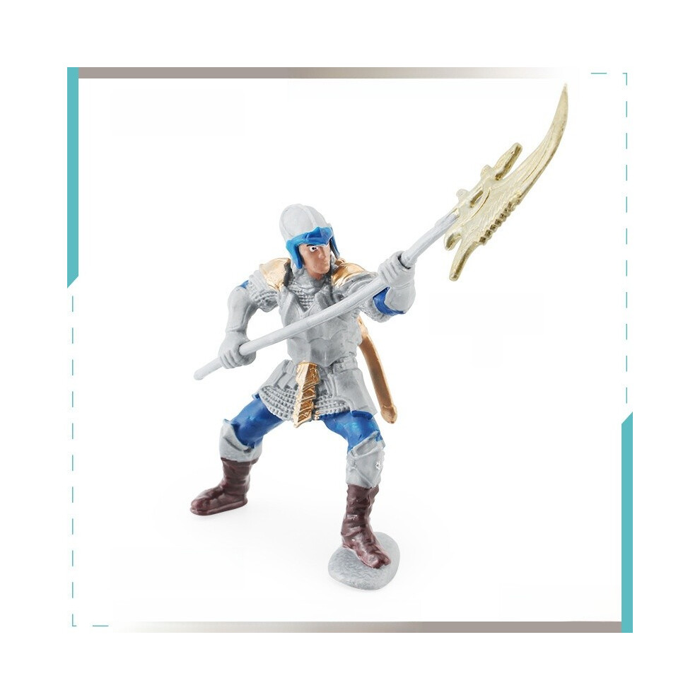 (Griffin) Mythical Simulated Western Knight Model Griffon Knight Spear Ornament Bow Dragon-image-OPC-PJNVK65-NEW