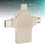 OTG Adapter 3 in 1 Type C Micro Ligthning to USB 12