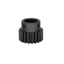 Bevel Gear Pinion Hardware 1M-19T Carbon Steel Blackening Spur Gear with 5/6/6.35/7/8/10/12/12.7 Mm Bore Size