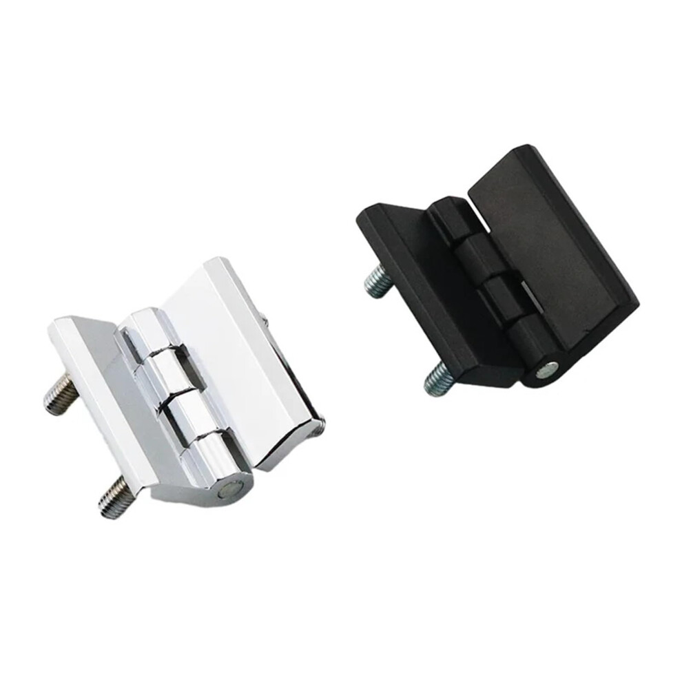 Zinc Alloy Square Door Hinges 50X50mm Countersunk Screw Industrial Machinery Equipment 1 Piece Glossy Finish 6482260686806