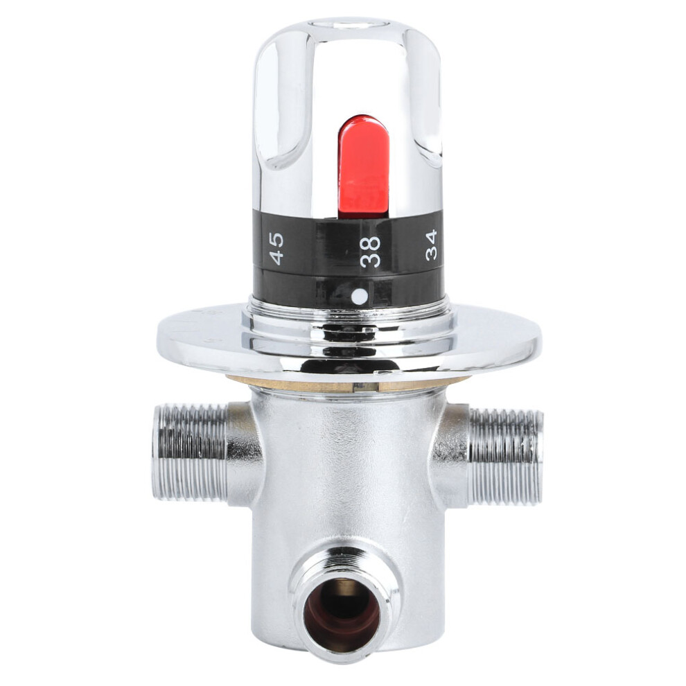 1Pc Brass Thermostatic Hot/Cold Water Mixing 9387669855310