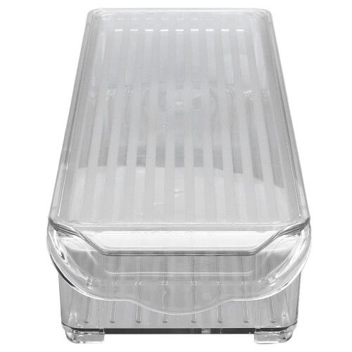 Modello Clear Bin - di grande capacità, coperchio stretto e corto