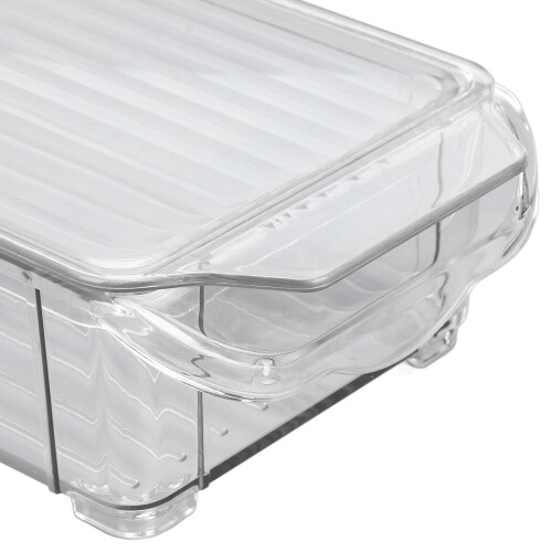Modello Clear Bin - di grande capacità, coperchio stretto e corto 2