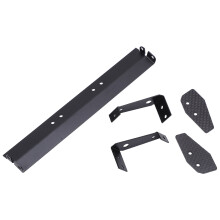 Ala posteriore in alluminio premium per RC, scala 1:10, spoiler da 165 mm per auto radiocomandata