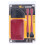 Kit completo di colla in silicone, 4 pezzi, rosso/nero, universale 7