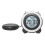 (Black) Alarm Clock With Loud Double Bells Vibrations Lightweighted For Heavy Sleep 1