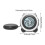 (White) Alarm Clock With Loud Double Bells Vibrations Lightweighted For Heavy Sleep 2