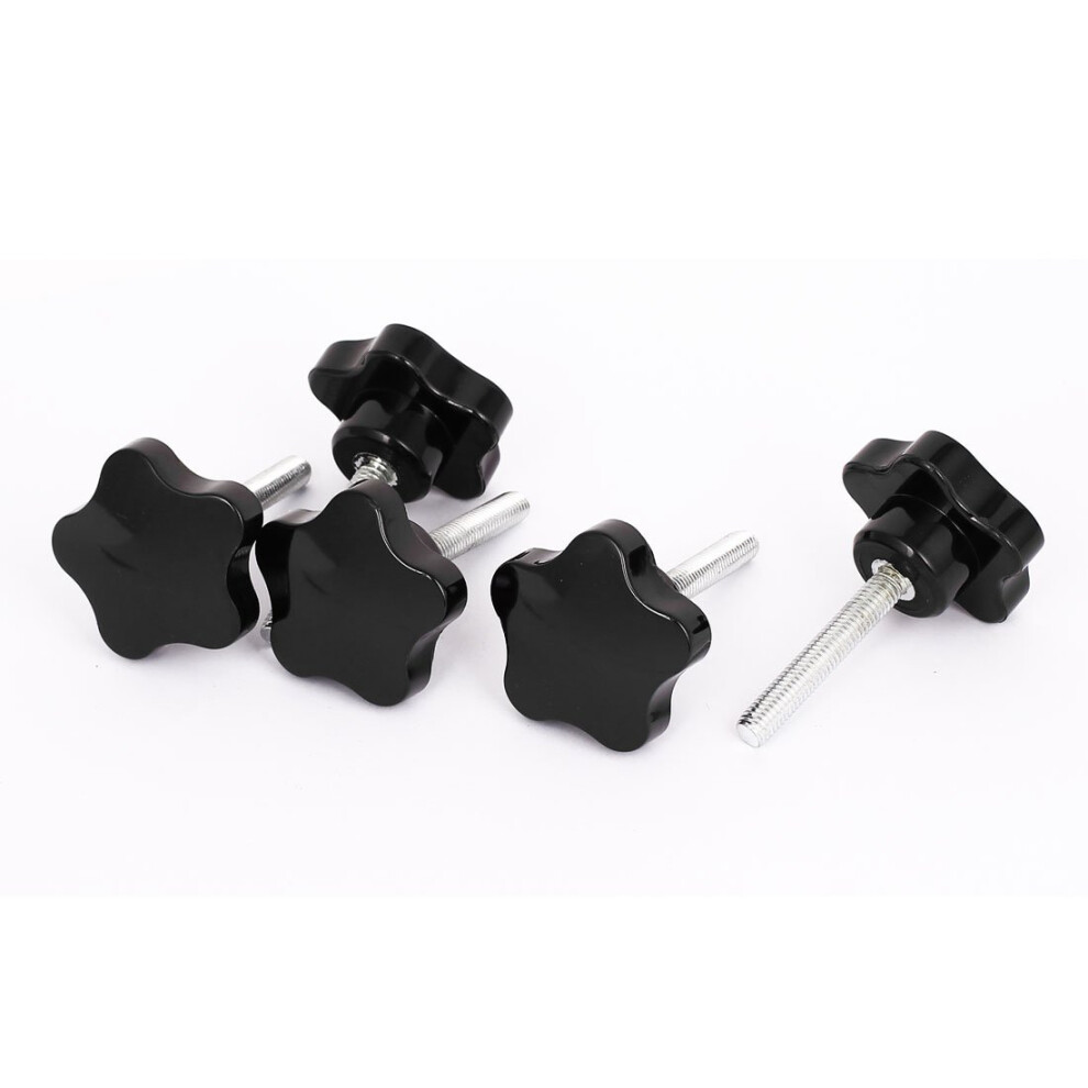 M8x50mm Star Head Screw Clamping Knob Grips 50Mm Diameter 5 Pieces For Secure Fastening 6947110196886