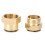 2Pcs G1/2 DN15 Centrifugal Brass Adjustable Spray 10