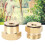 2Pcs G1/2 DN15 Centrifugal Brass Adjustable Spray 4