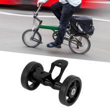 Fahrradkotflügel Easywheel Kotflügel Roller Räder Doppelrad für Brompton Klapprad für Dahon Schwarz