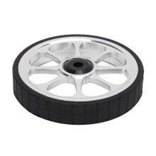 Aluminiumlegierung Klappfahrrad Easy Wheel 82mm verbreitertes Lager Easy Wheel für Brompton 3sixty Klapprodel Silber