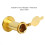2Pcs 220 Degree Viewing Angle Anti Theft Household 9