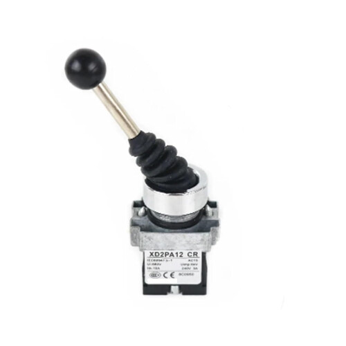 XD2PA12CR 2 Positions Latching Maintained Joystick Switch Rocker Switch for 2 Direction Lock Applications 2