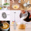 Handheld Electric Milk Frother Foam Maker Whisk 9