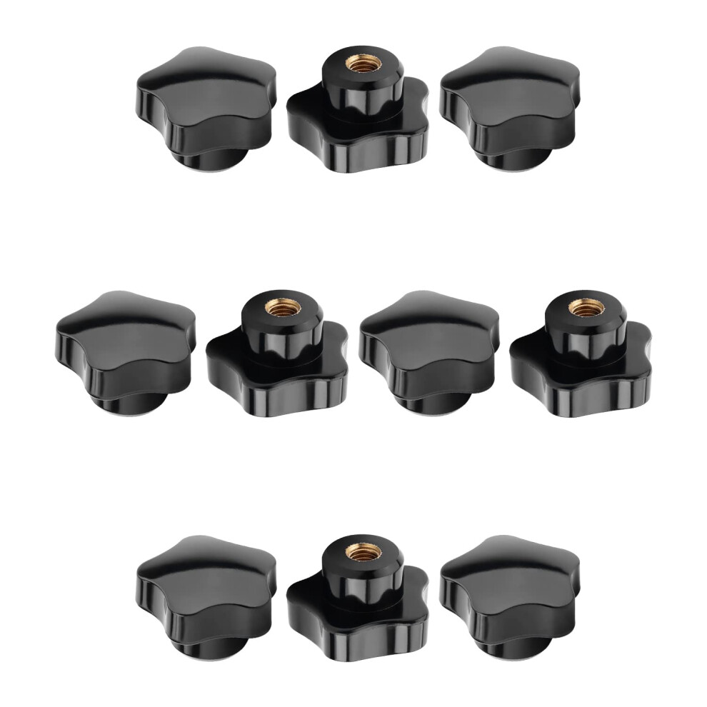 Clamping Handle Screw Knobs Star Knob M8x40mm Female Thread 15Pcs Set For Machinery And Equipment Assembly 6482260687179